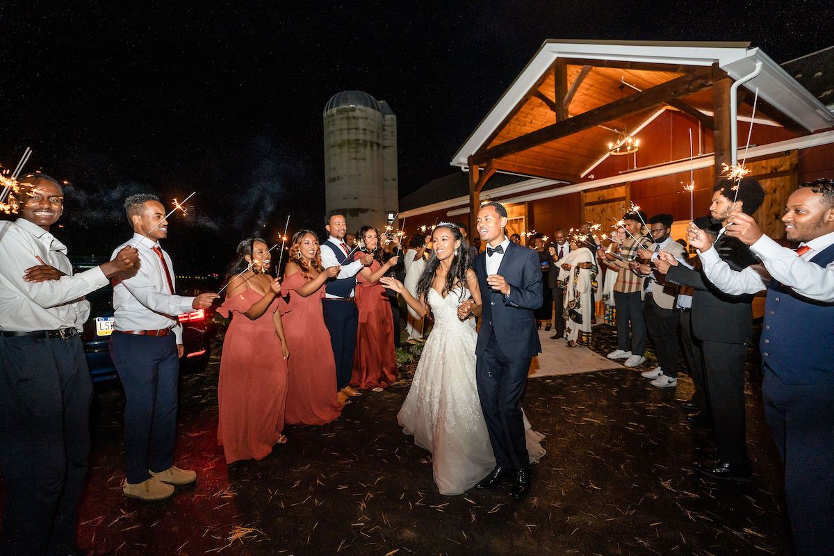 Barn Wedding Venue Couples